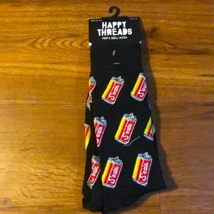 Happy Threads Mens Crew Socks